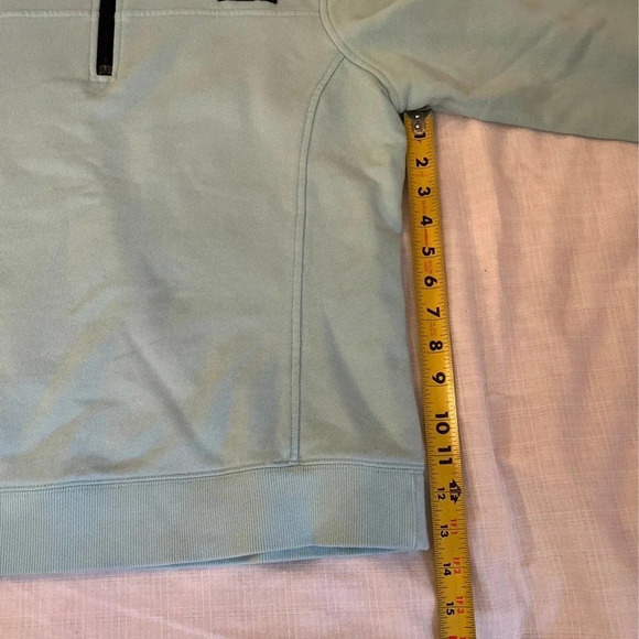 Vineyard Vines Half Zip Sweatshirt Blue - Picture 6 of 7